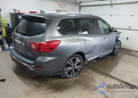 2020 Nissan Pathfinder Platinum 4Wd из США, поврежденный, VIN 5N1DR2DM1LC597836